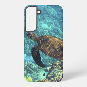 schildpad in de zee samsung galaxy hoesje