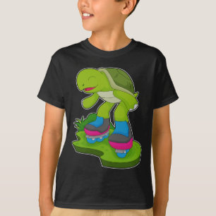 Schildpad Inline schaatsen Roller schaatsen T-shirt