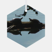 Schildpad Interactie Ornament (Achterkant)
