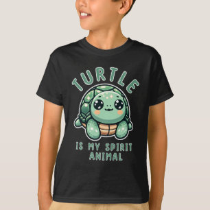 Schildpad is mijn Spirit Animal Schattige Turtle L T-shirt