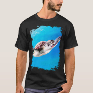 Schildpad Kat Schildpad Hybride T-shirt