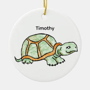 Schildpad Keramisch Ornament