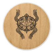 schildpad keramische knop (Voorkant)
