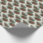 Schildpad Kerstmis Gift Wrap Wrapping Paper Holida Cadeaupapier (Hoek)