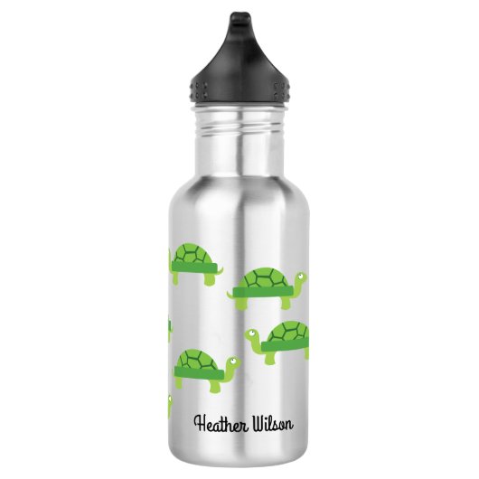 Schildpad Kind schildpad reptiel waterfles met naa (Rechts)