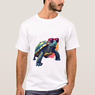 Schildpad Kleurrijke Schildpad Outfit Heren Schild T-shirt