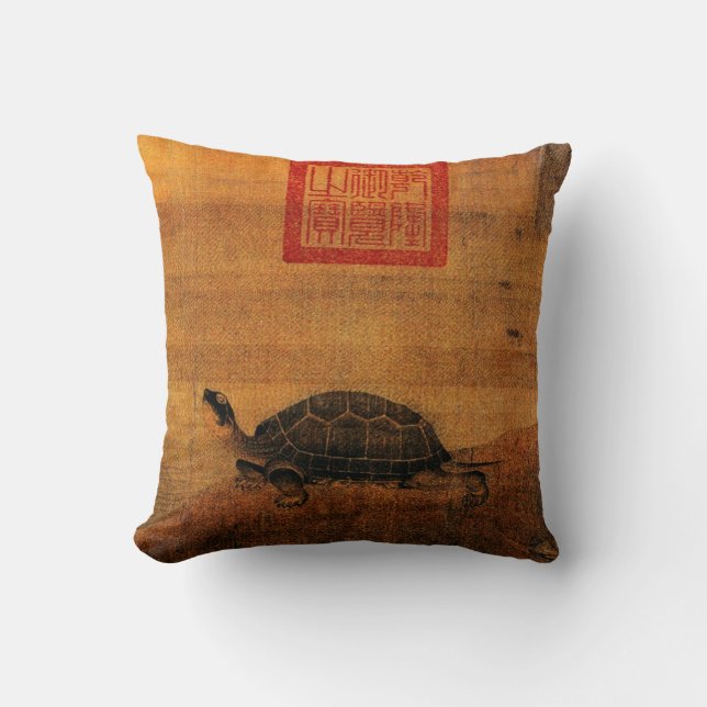 Schildpad Kussen (Voorkant)