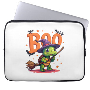 Schildpad Landschildpad Boo Heks Trick Or Treat Ha Laptop Sleeve