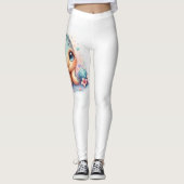 schildpad leggings (Voorkant)