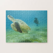 Schildpad Legpuzzel (Horizontaal)