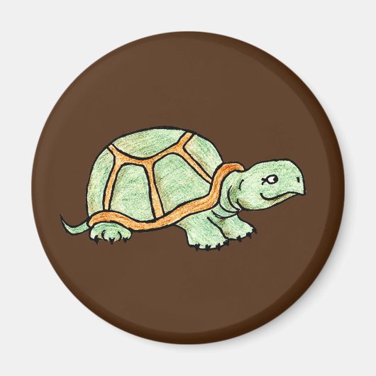 Schildpad Magneet (Voorkant)