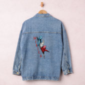 schildpad Merica schildpad in Zipper Funny America Denim Jacket (Hangar)