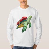 Schildpad met Rocket T-shirt (Voorkant)