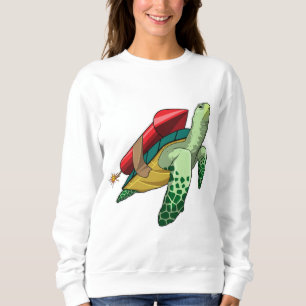 Schildpad met Rocket Trui