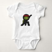 Schildpad met Shell als Ninja Romper (Voorkant)
