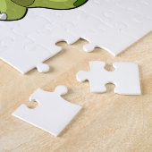 Schildpad met Shell als Skydiver Legpuzzel (Zijkant)