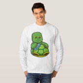Schildpad met Shell & Cleaning rag T-shirt (Voorkant volledig)