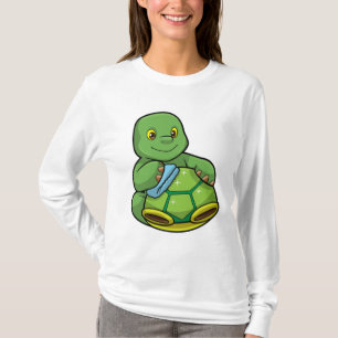 Schildpad met Shell & Cleaning rag T-shirt