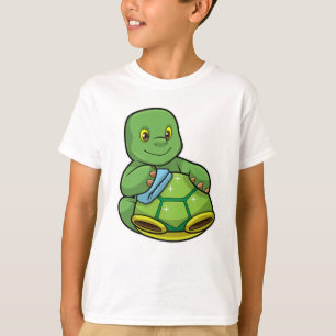 Schildpad met Shell & Cleaning rag T-shirt