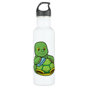 Schildpad met Shell & Cleaning rag Waterfles
