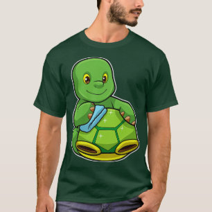 Schildpad met Shell Reinigingslap T-shirt