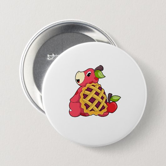 Schildpad met Shell Ronde Button 7,6 Cm (Voorkant /achterkant)