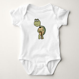 Schildpad met Shell & Walking stick Romper