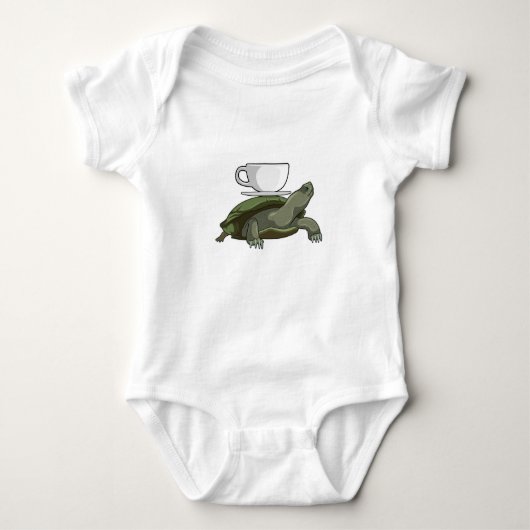 Schildpad met Teacup Romper (Voorkant)