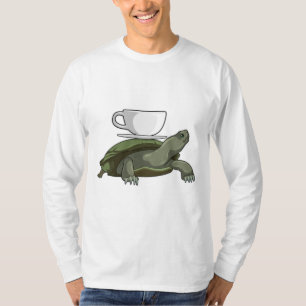 Schildpad met Teacup T-shirt