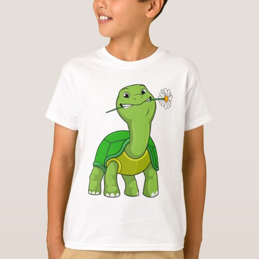 schildpad met ventilator t-shirt (Voorkant)