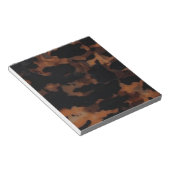 Schildpad Naadloze Patroon, Chic Schildpad Notitieblok (Schuin)
