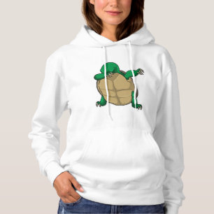Schildpad op Hip Hop Dance Dab Hoodie