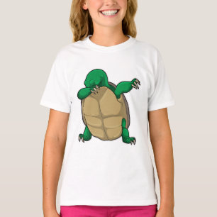 Schildpad op Hip Hop Dance Dab T-shirt