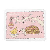  schildpad paasmagneet magneet (Horizontaal)