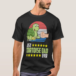 Schildpad Papa Reptielen Pet Reptile Eigenaar Grap T-shirt
