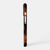 Schildpad Patroon, Chic Amber Schildpad Schelp iPhone 16 Hoesje (Linkerkant)