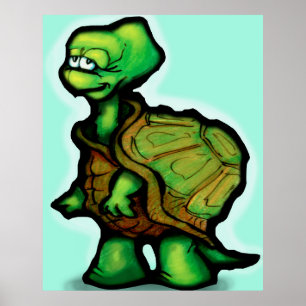 Schildpad Poster