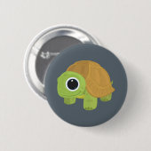 Schildpad Ronde Button 5,7 Cm (Voorkant /achterkant)