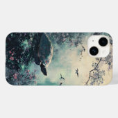 Schildpad rust bloesem Case-Mate iPhone case (Achterkant (horizontaal))