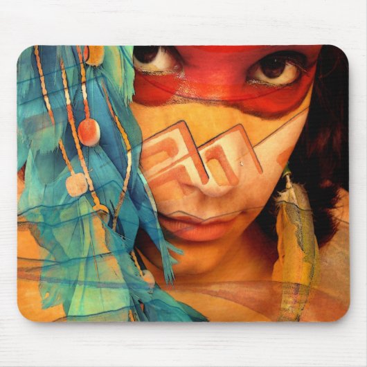 Schildpad Sand Mousepad Muismat (Voorkant)