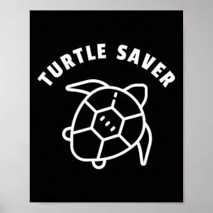 Schildpad Saver Quote - Zee Schildpad Graphic - An Poster