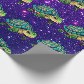 Schildpad Schattig Schattige Charmant Thema Geïnsp Cadeaupapier (Hoek)