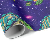 Schildpad Schattig Schattige Charmant Thema Geïnsp Cadeaupapier (Rol Hoek)