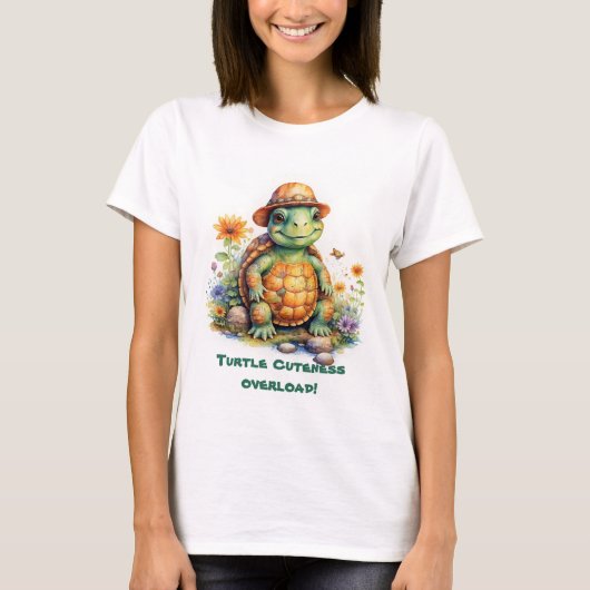 Schildpad schattigheid overbelasting t-shirt (Voorkant)