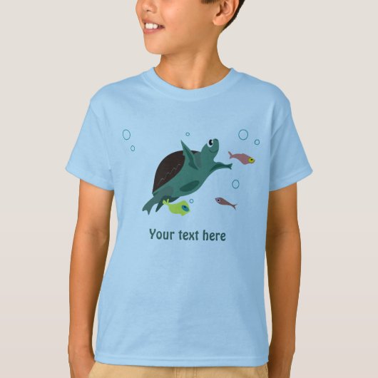 Schildpad Shirt (Voorkant)