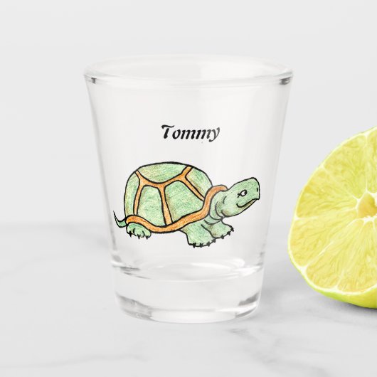 Schildpad Shot Glas (Voorkant)