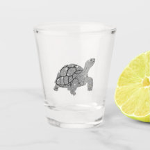 Schildpad shotglas