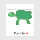 Schildpad Sticker (Vel)