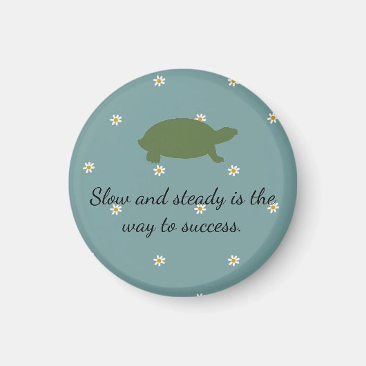 Schildpad Succes Magneet (Voorkant)