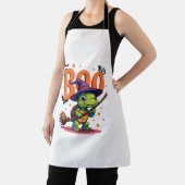 Schildpad Tortoise Boo Witch Trick or treat Hallow Schort (Insitu)